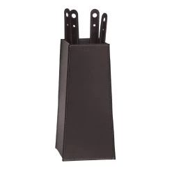 Boary Designer Kaminbesteckset Dunkelbraun