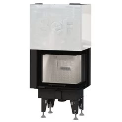 Feel V7CP Eck-Kamineinsatz 7kW Für Niedrigenergiehäuser