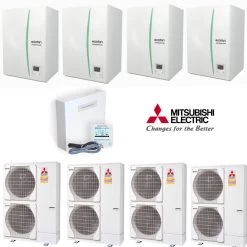 Zubadan Inverter Mit Hydromodul Kaskade Set Mit 92 Kw - Z 4.23 Heizen