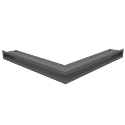 Eckluftleiste LUFT 56x56 Cm Graphit