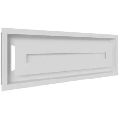 Design Lüftungsgitter / Revisionsgitter Wind Weiß