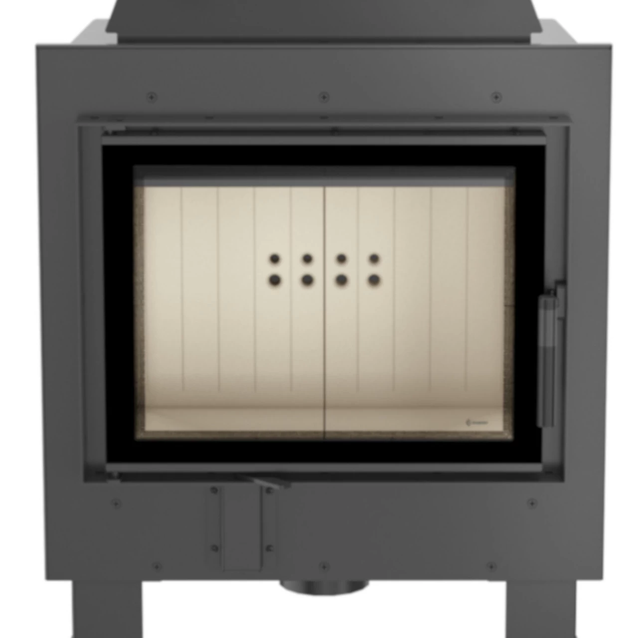 MBM Warmluft-Kamineinsatz 10kW – Bild 2