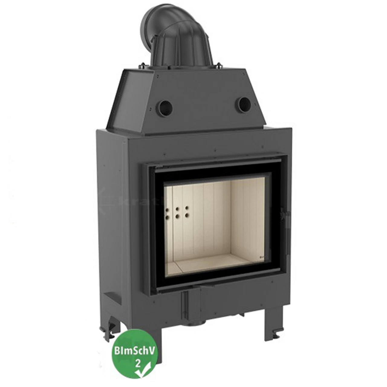 MBM Warmluft-Kamineinsatz 10kW – Bild 3