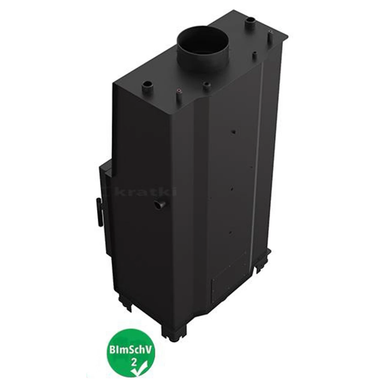 Lucy 12 Wasserführender Kamineinsatz 12kw – Bild 5