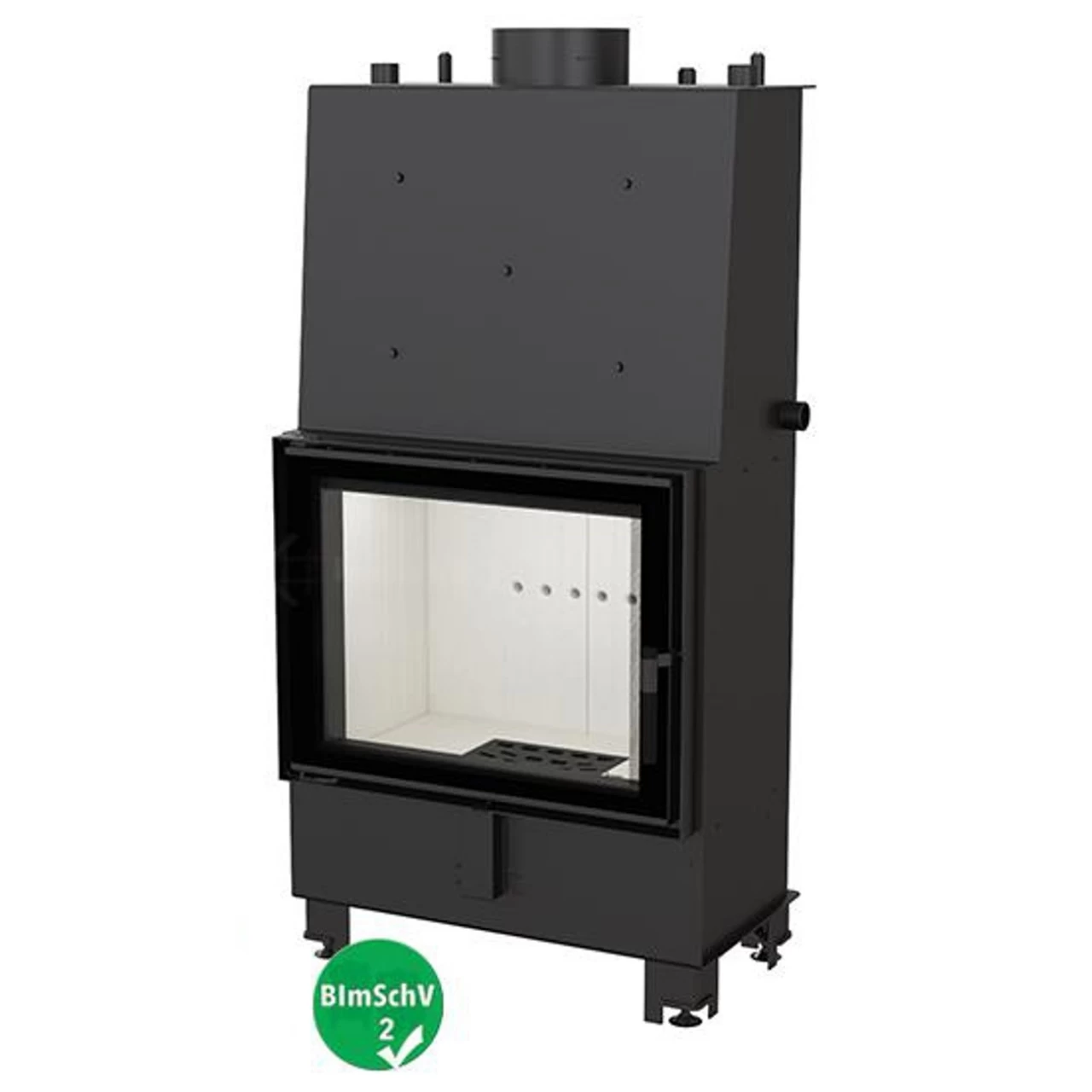 Lucy 12 Wasserführender Kamineinsatz 12kw – Bild 3