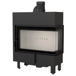 Lucy 14 Slim Warmluft Kamineinsatz Rechtsverglast 10 KW