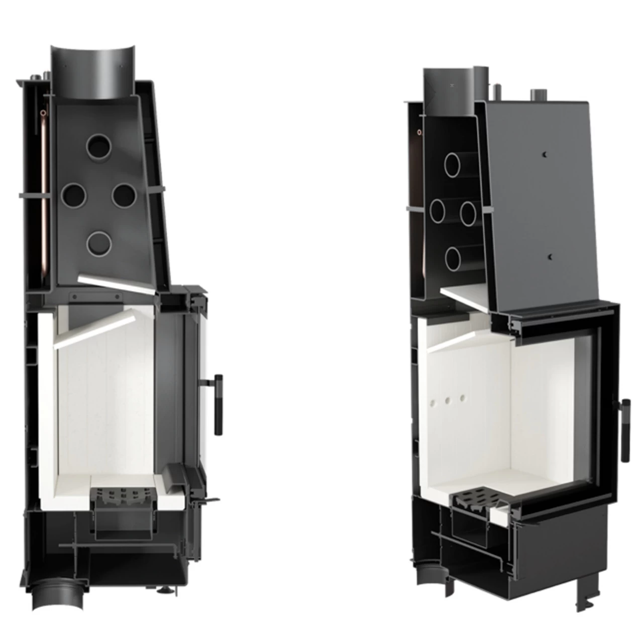 Lucy 12 Wasserführender Kamineinsatz 12kw – Bild 6