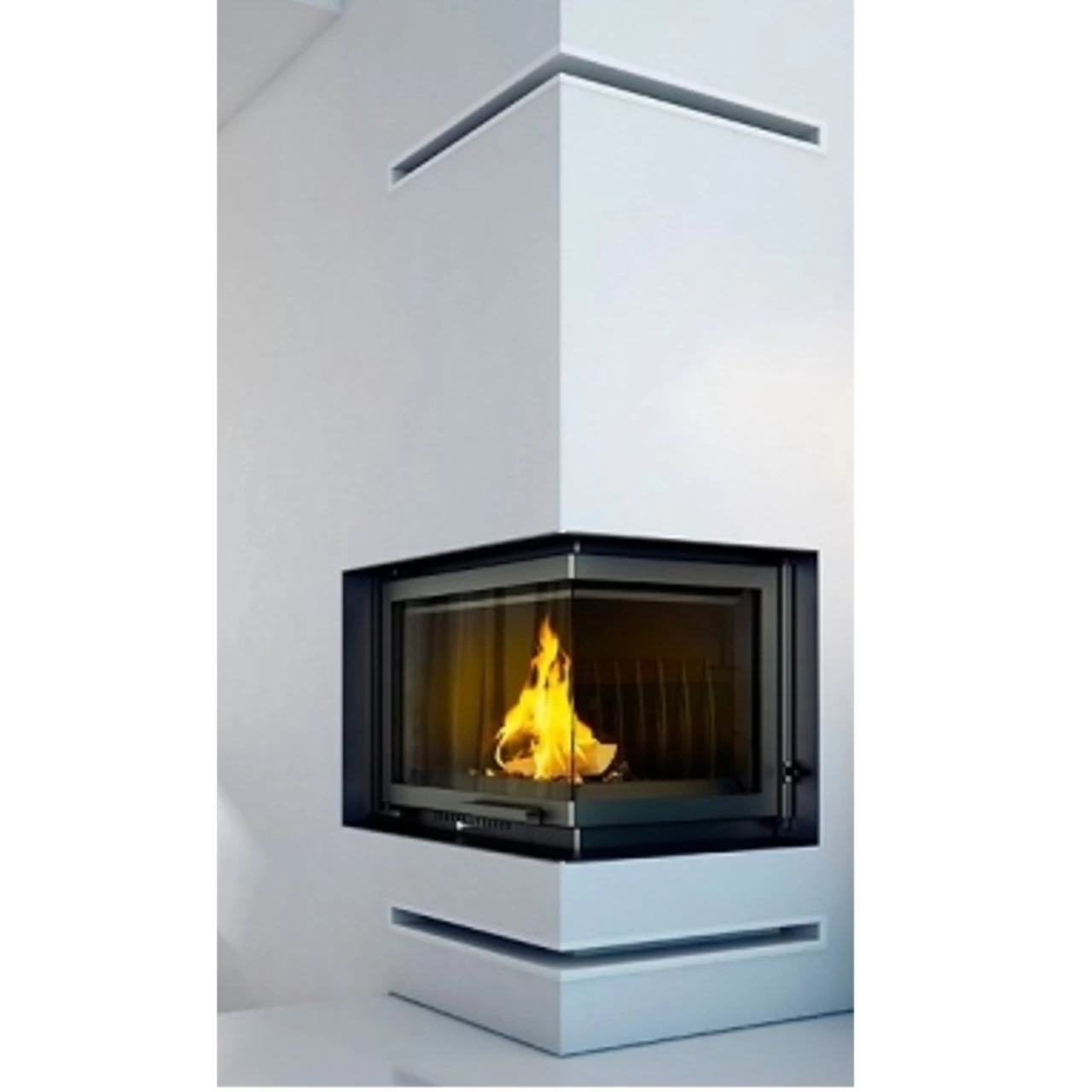 Eckluftleiste LUFT Rechts 40x60 Cm Schwarz – Bild 5