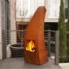Outdoor/Garten Kamin Maca XXL Corten