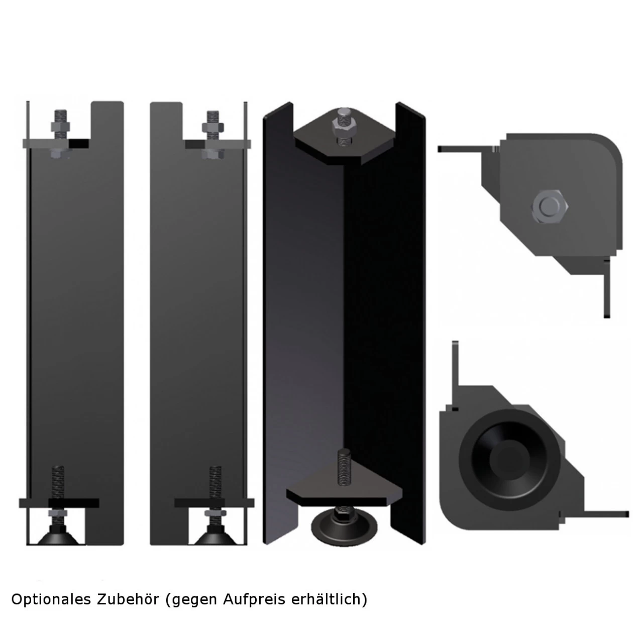 Maja Gusseiserner Eckkamineinsatz Links 8kW Steglos – Bild 6