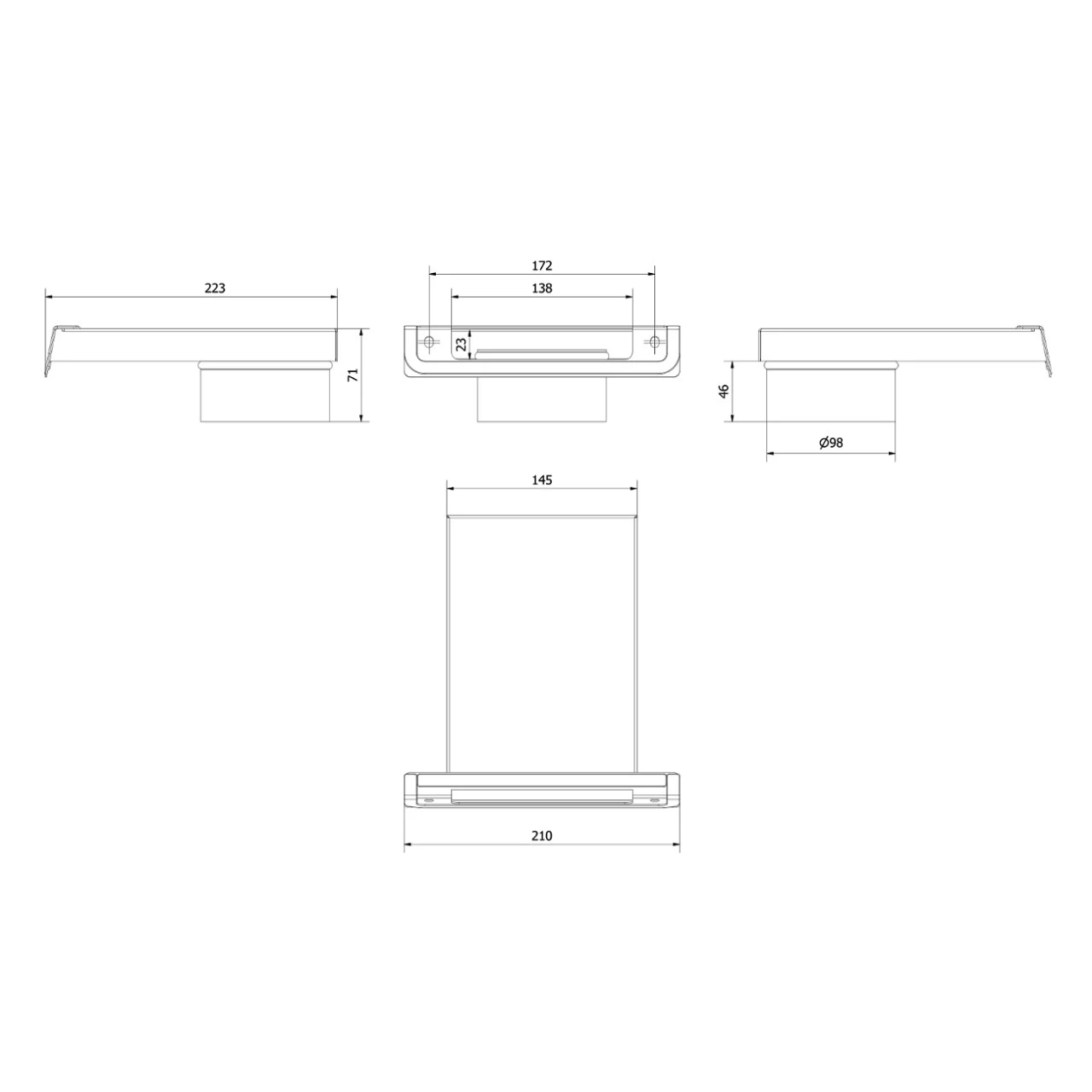 SIMPLE 8 Gusseiserner Kamineinsatz 8kW Links Verglast – Bild 14