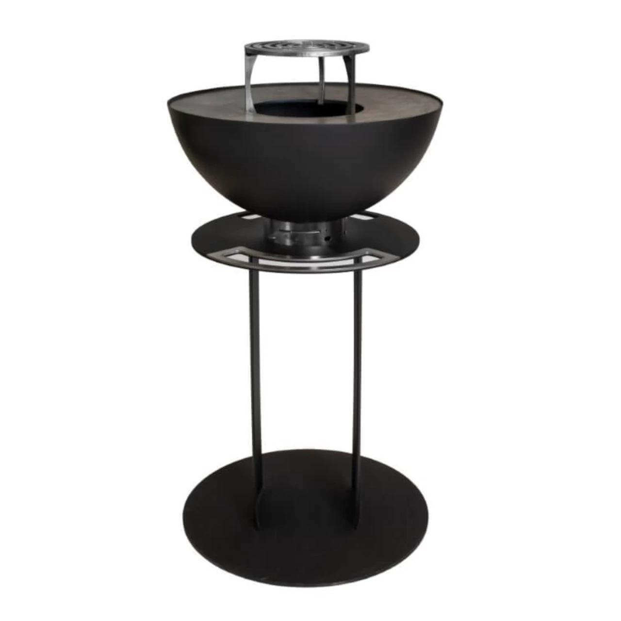 Stilo 600 Plancha Grill Gartenkamin Schwarz – Bild 4