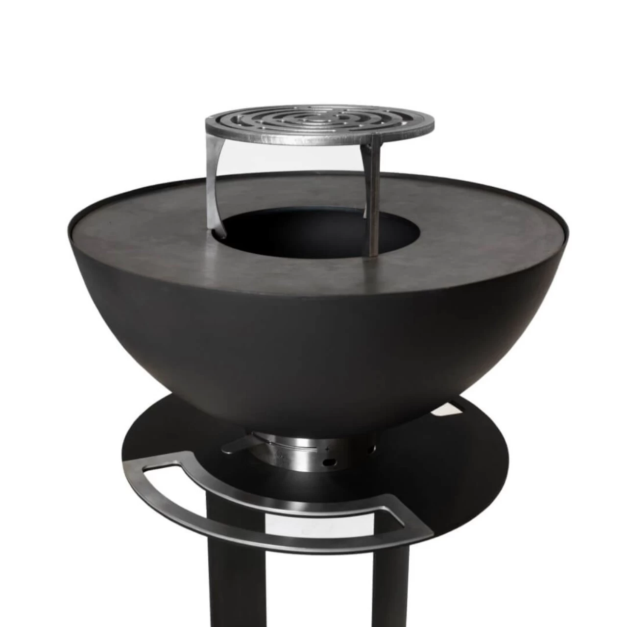 Stilo 600 Plancha Grill Gartenkamin Schwarz – Bild 6