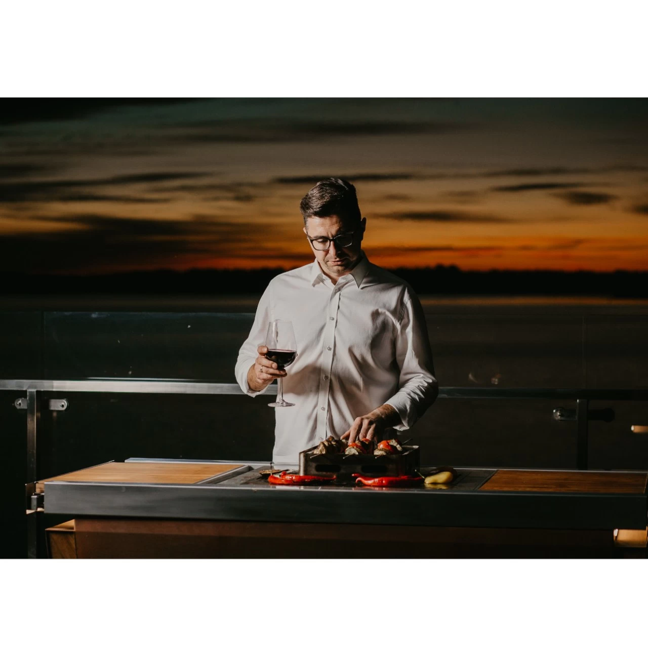 Narie Outdoor Kücheninsel Grill Cortenstahl – Bild 16