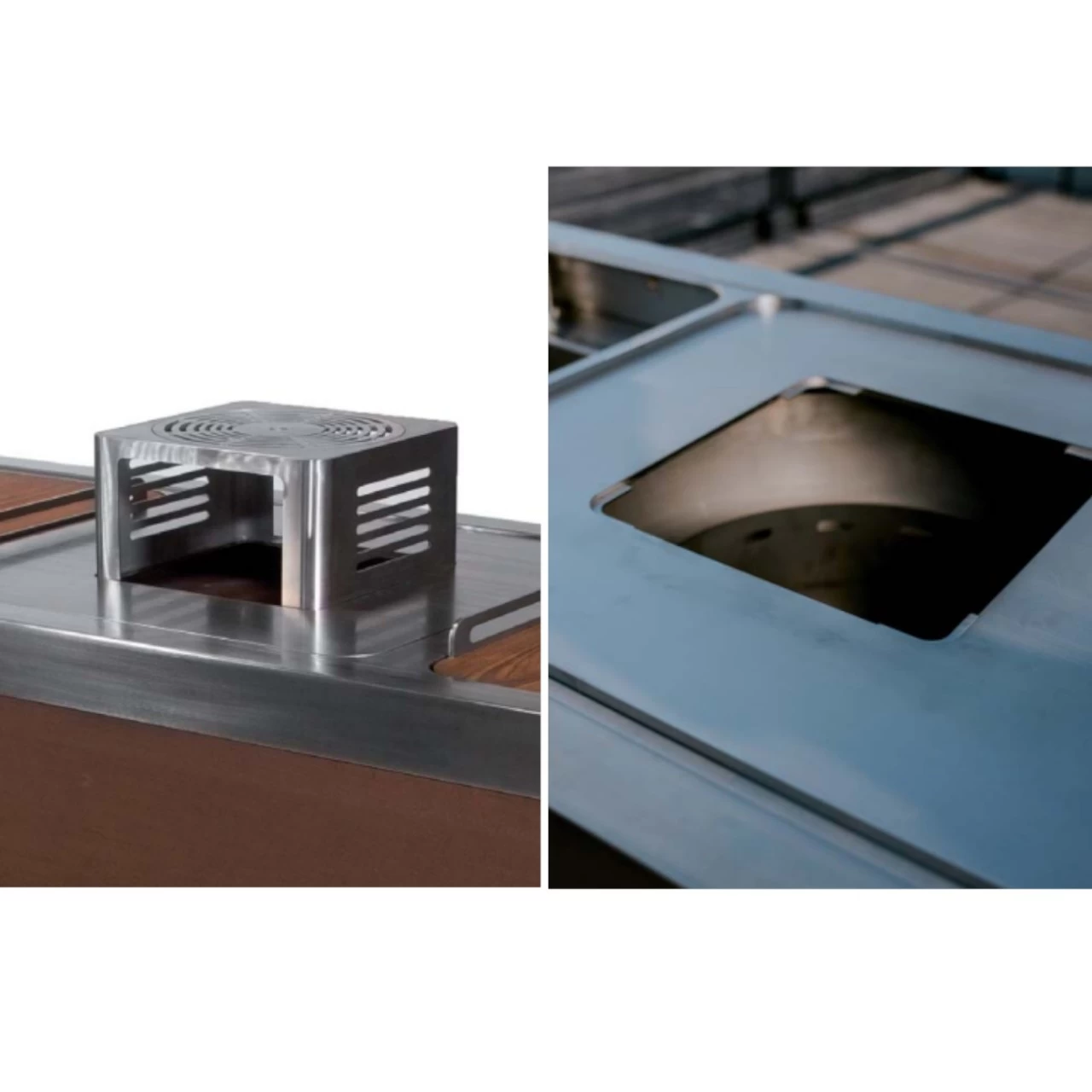 Narie Outdoor Kücheninsel Grill Cortenstahl – Bild 18