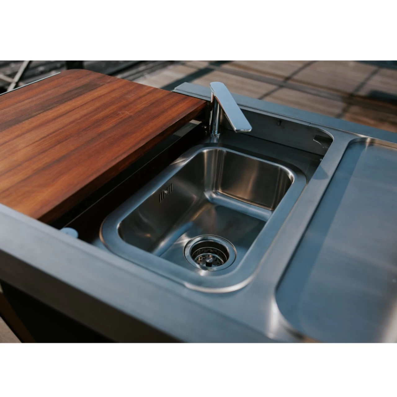 Narie Outdoor Kücheninsel Grill Cortenstahl – Bild 17