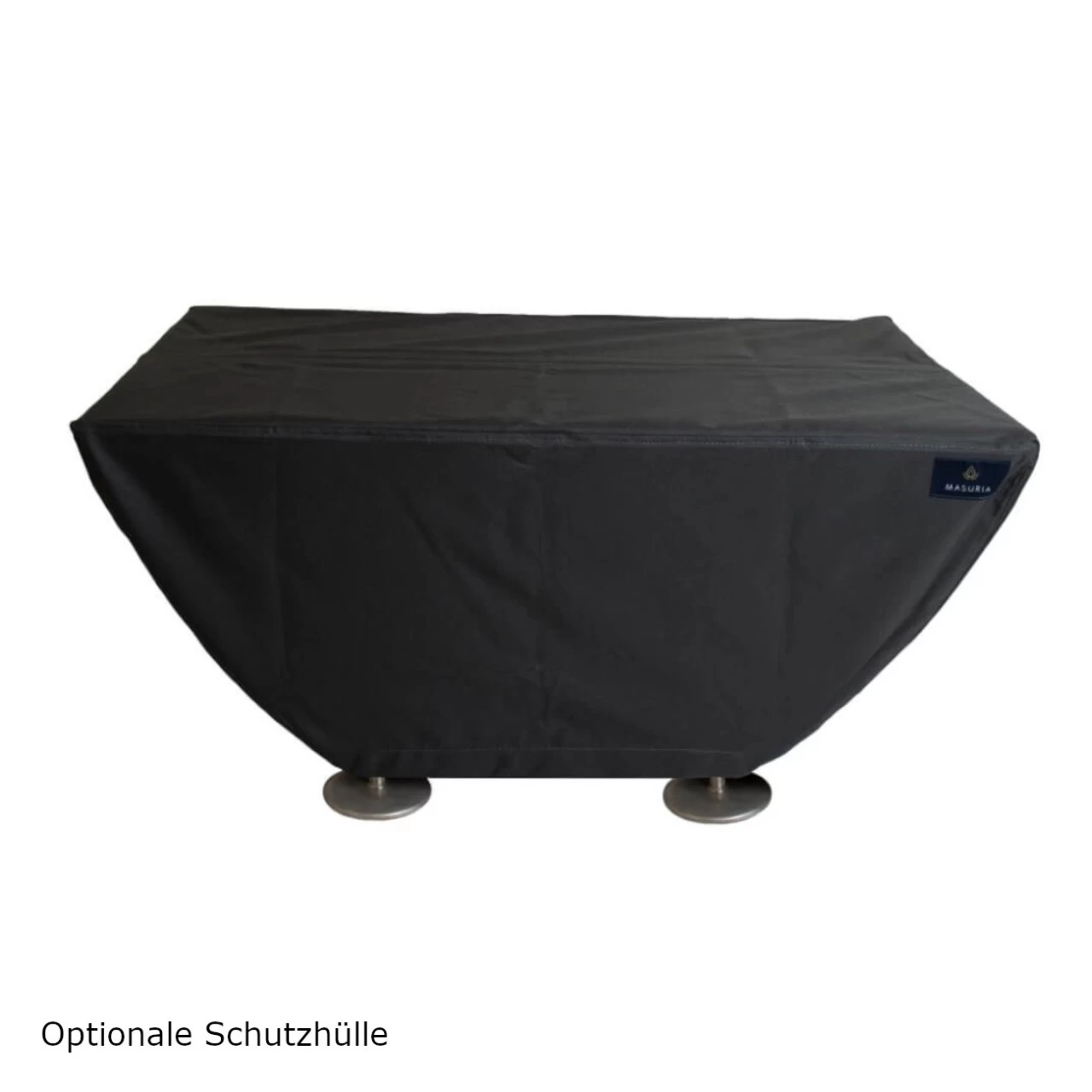 Narie Outdoor Couch Tisch Cortenstahl – Bild 9