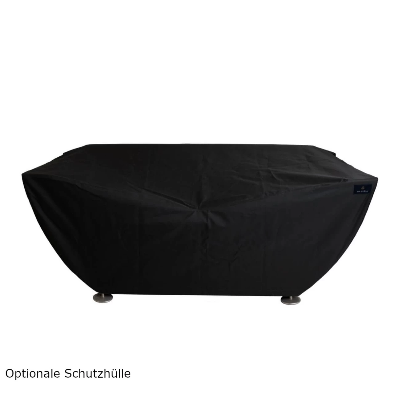 Narie Outdoor Sofa Schwarz Beige – Bild 7