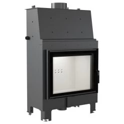 MBA17 Wassergeführter Kamineinsatz 17kW Rahmenlose Tür