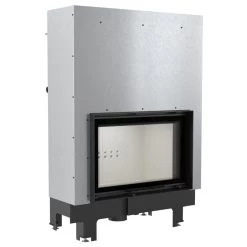 MBO15 Wassergeführter Kamineinsatz 15kW Mit Hebetür