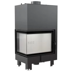 MBZ13 Wassergeführter Linksverglaster Kamineinsatz 13kW