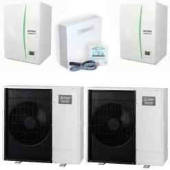 Zubadan Inverter Mit Hydromodul Kaskade Set Mit 20 Kw - Z 2.100 Heizen