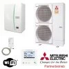 Mitsubishi Zubadan 23 KW Wärmepumpen-Set 3.5 Hydromodul Heizen/Kühlen