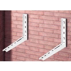 Wandhalterung Verzinkt Weiß Bis 160kg Für Wärmepumpen Und Klimaanlagen