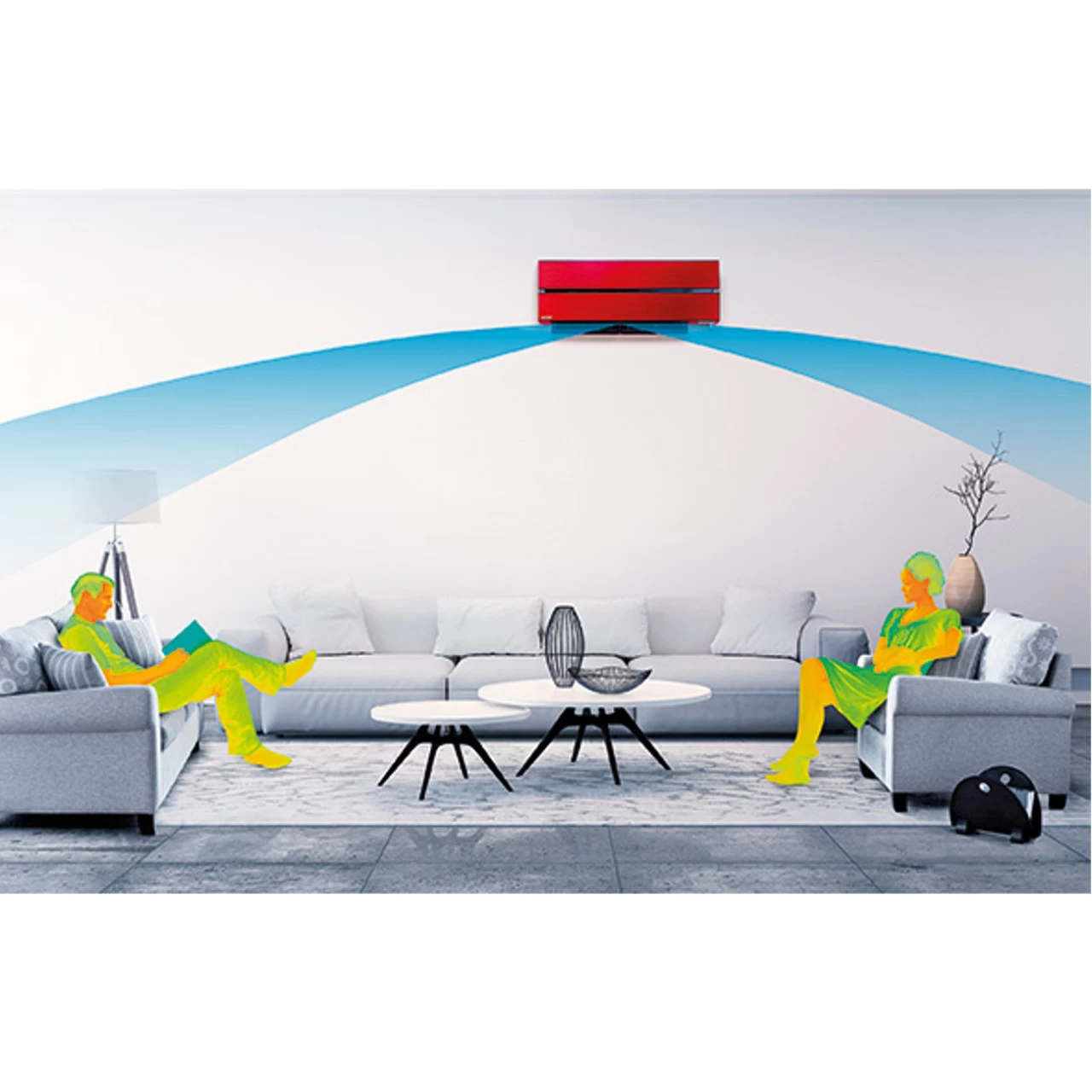 Mitsubishi Electric Klimaanlage Diamond - 2 KW Kühlen – Bild 5