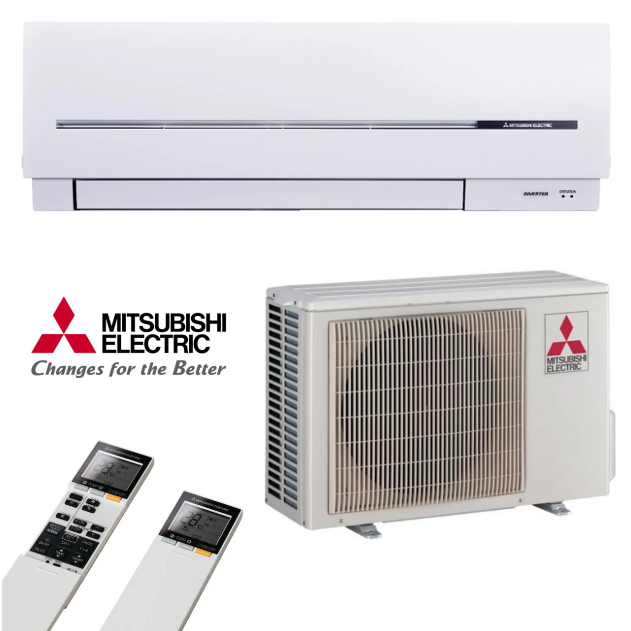 Mitsubishi Electric Klimaanlage Kompakt- 4 KW Kühlen