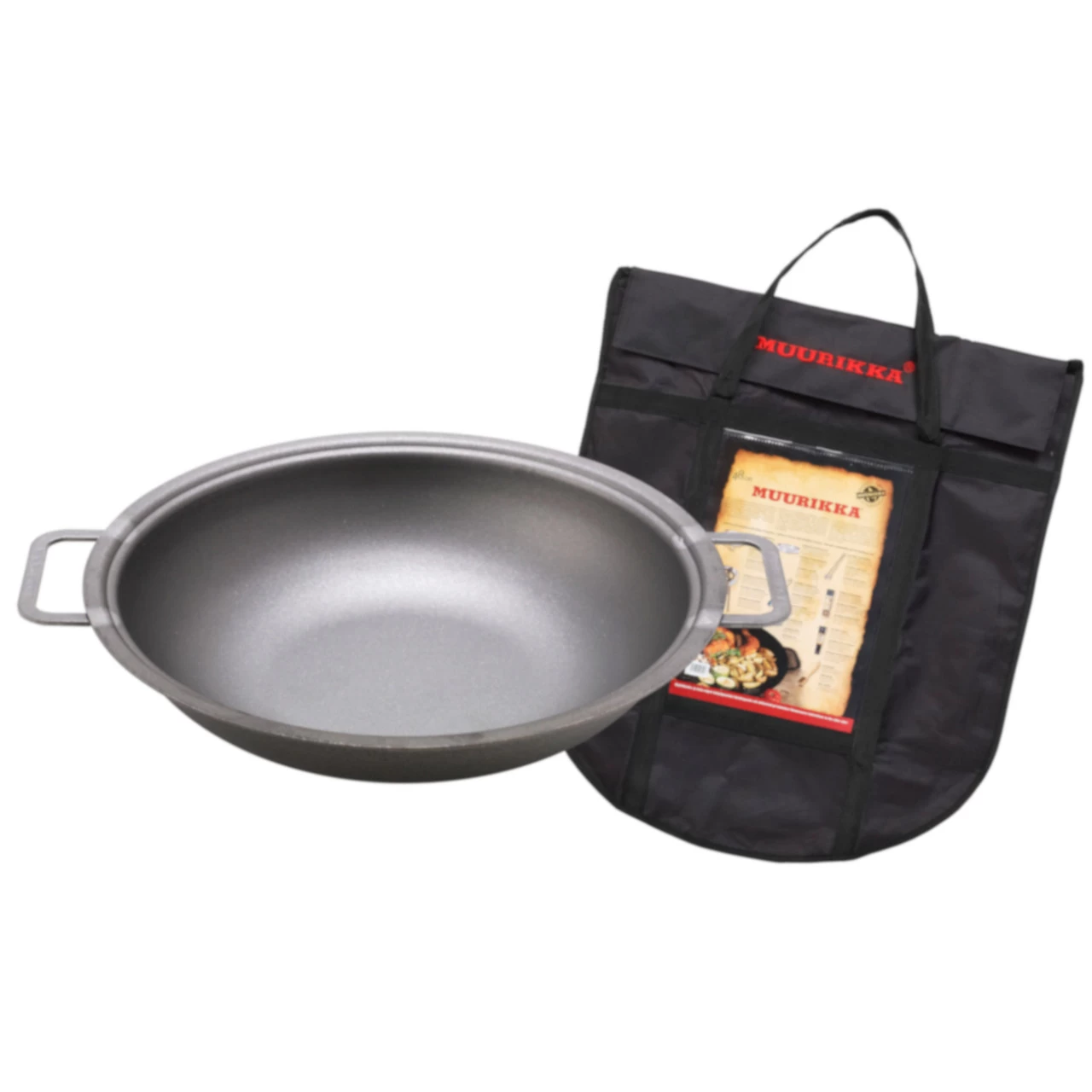 Muurikka Original Wok Pfanne Mit Tasche 43 Cm Ø Finnische Qualität – Bild 2