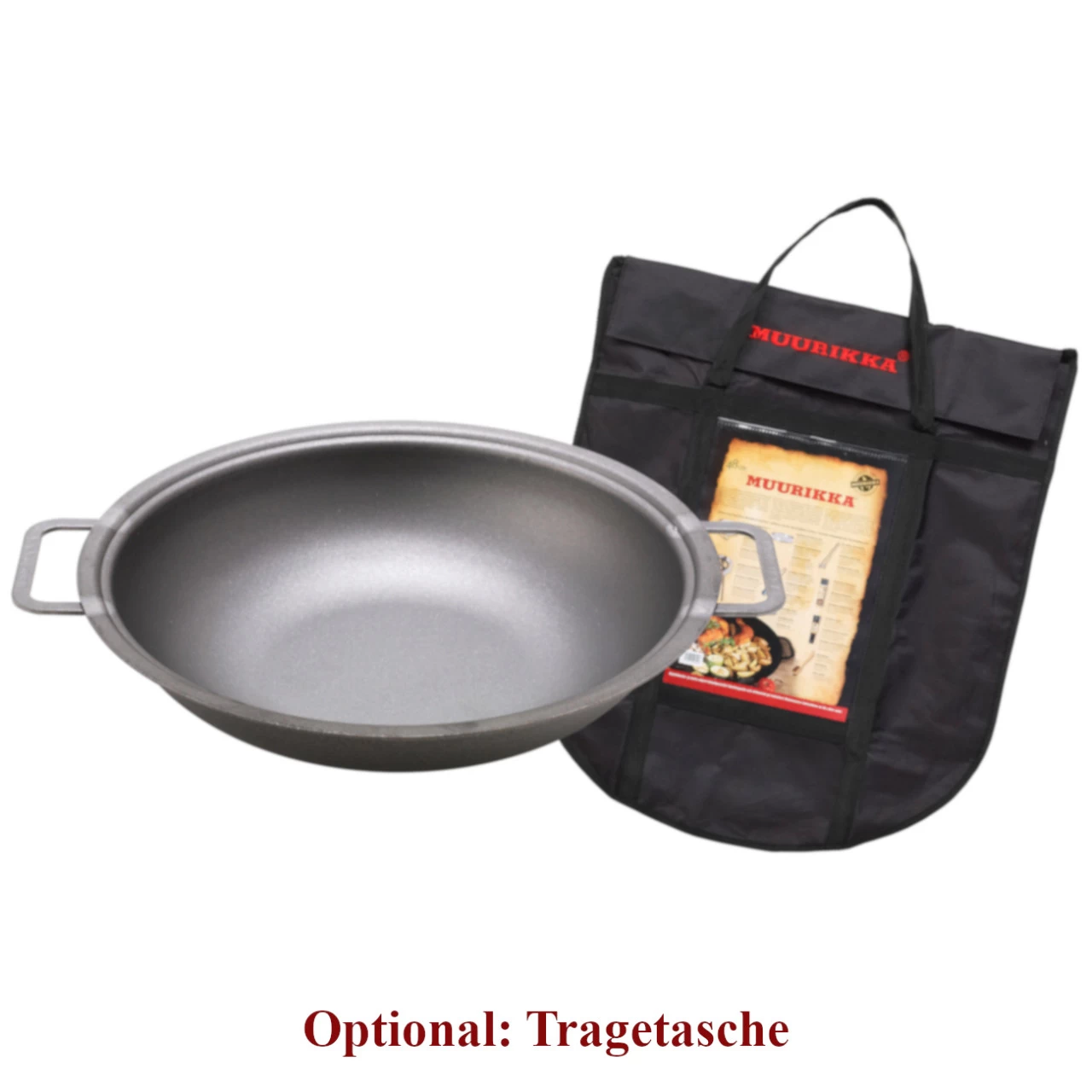 Muurikka Original Wok Pfanne Mit Tasche 43 Cm Ø Finnische Qualität – Bild 5