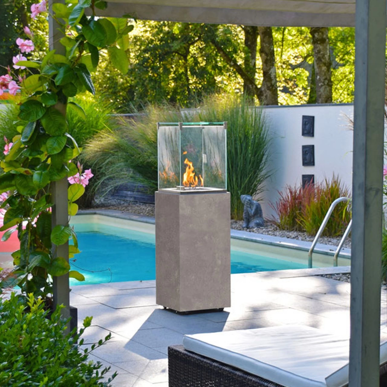 Neocube-o Beton Silk Terrassenstrahler / Heizstrahler – Bild 4