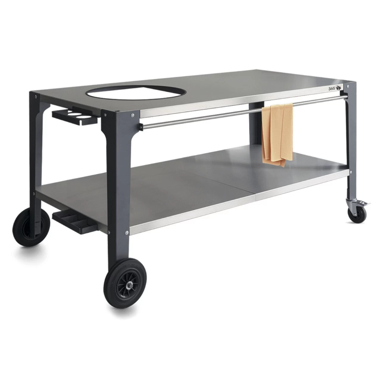 4-Stagioni Holzbackofen Inklusive Edelstahl Arbeitstisch – Bild 4