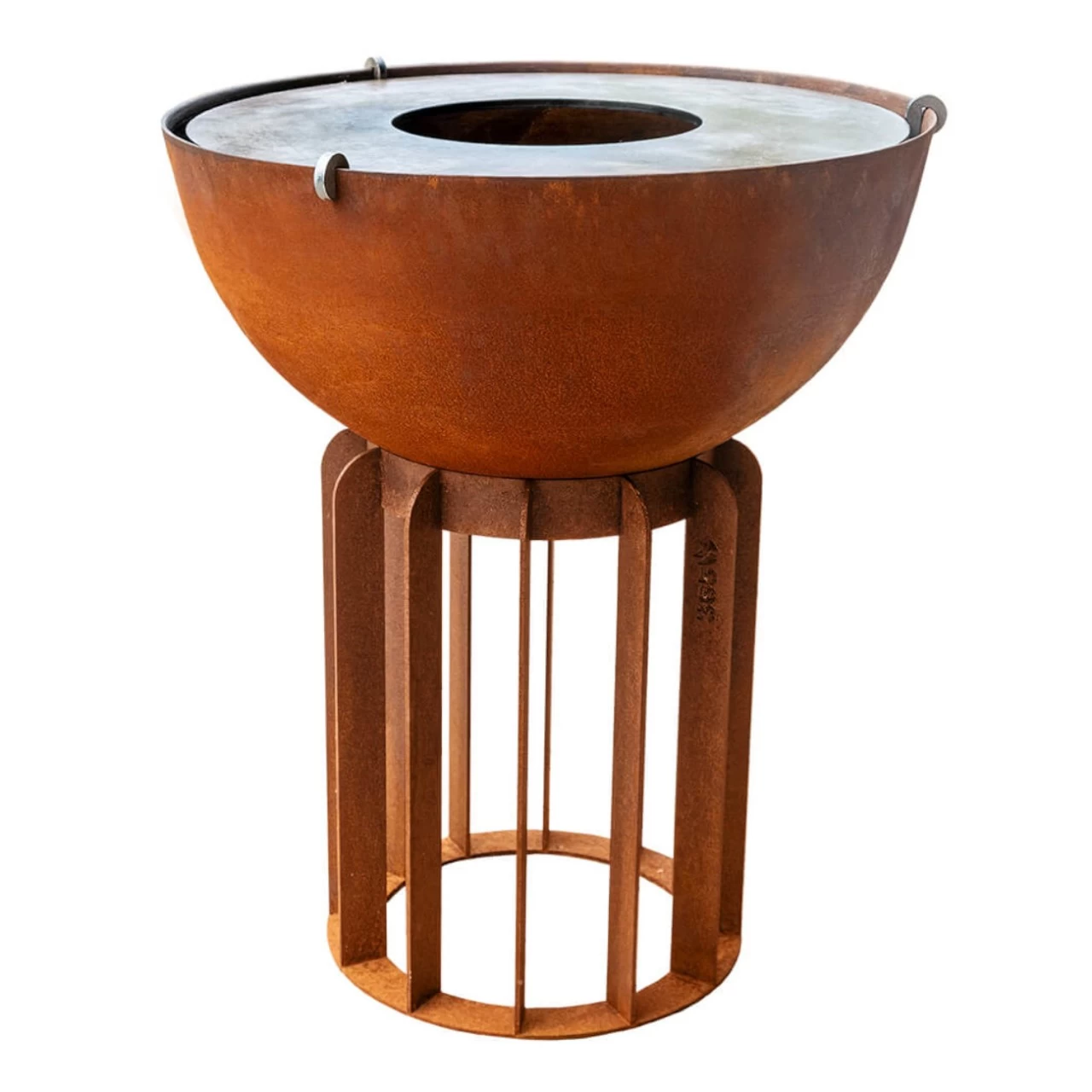 Gartenkamin Plancha Grill TALYN Cortenstahl – Bild 4