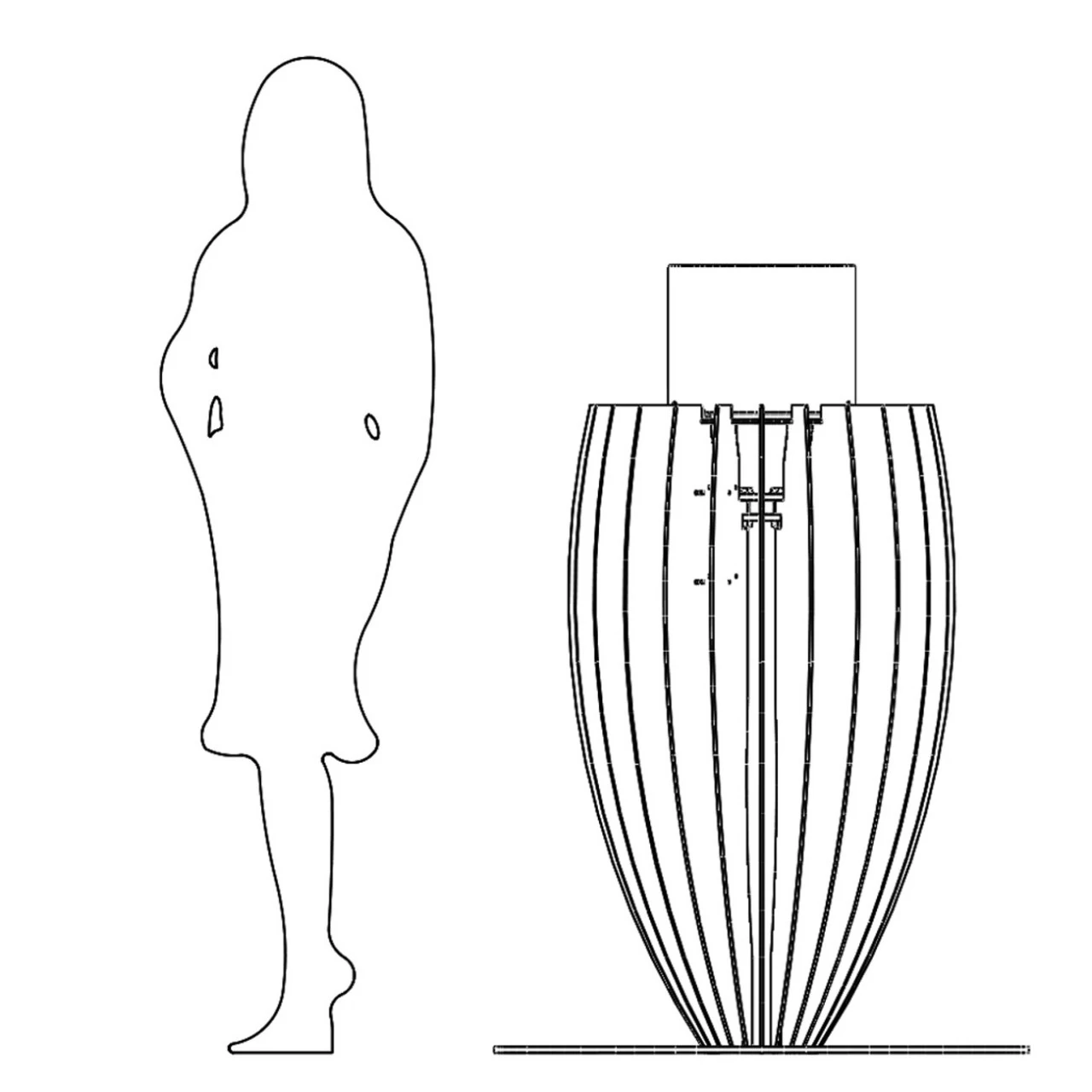 GlammFire Tuli Premium Stehtisch / Ethanolkamin – Bild 7