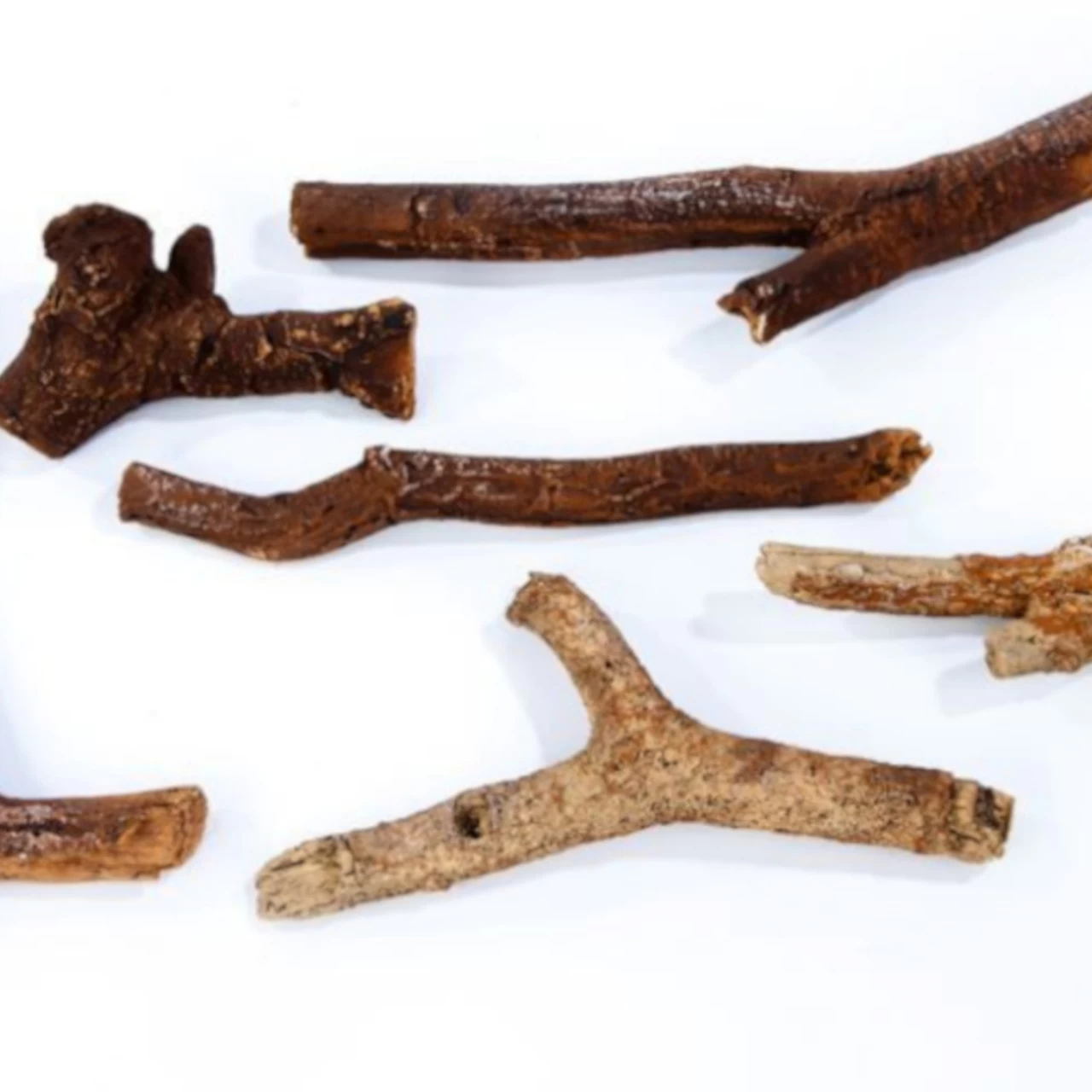 Keramische Holzstücke Luxus 7 Stück Für Bioethanol Kamine – Bild 2