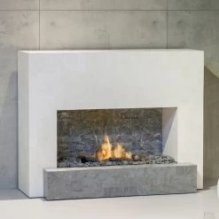 Santos Fossil Stone Bioethanol Kamin Mit Keramik Brenner