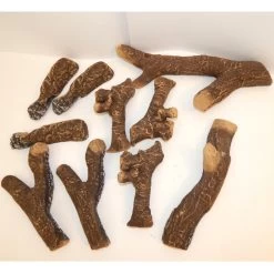 Keramische Holzstücke 10 Stück Für Bio / Ethanol Kamine