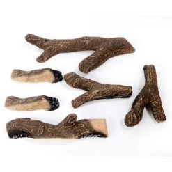 Keramische Holzstücke 6 Stück Für Bio / Ethanol Kamine