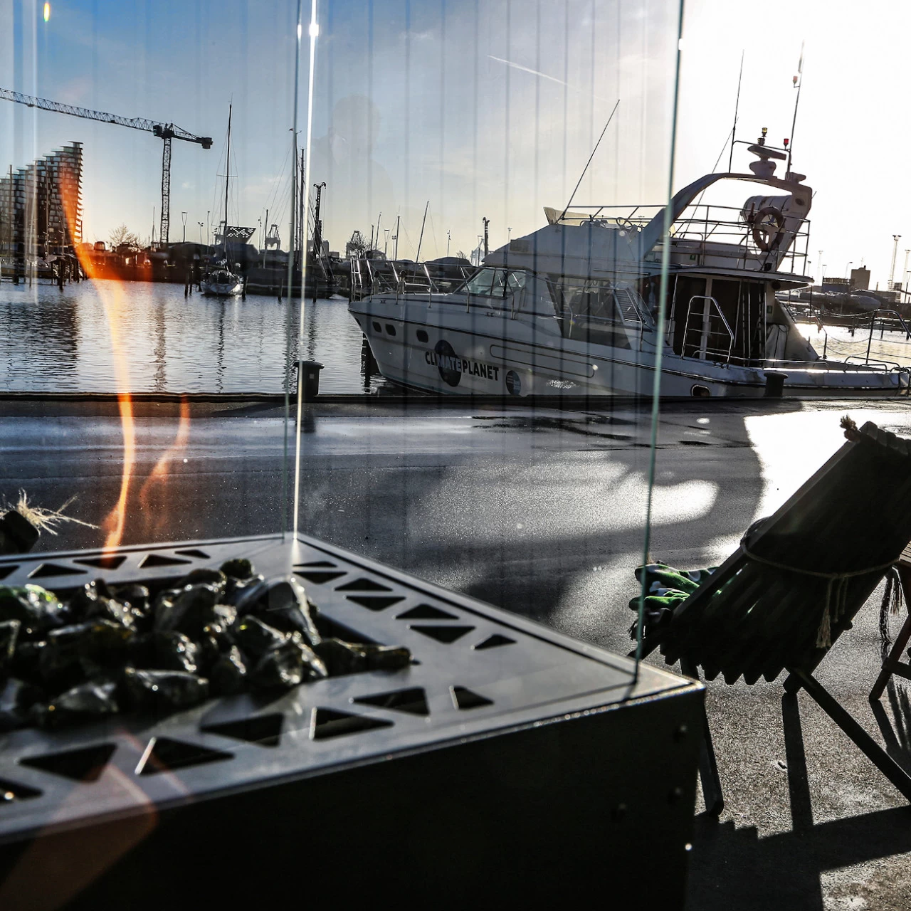 Ausstellungsstück Skagen Gasheizpilz / Gasheizstrahler / Gaskamin Inkl Schutzhülle – Bild 9