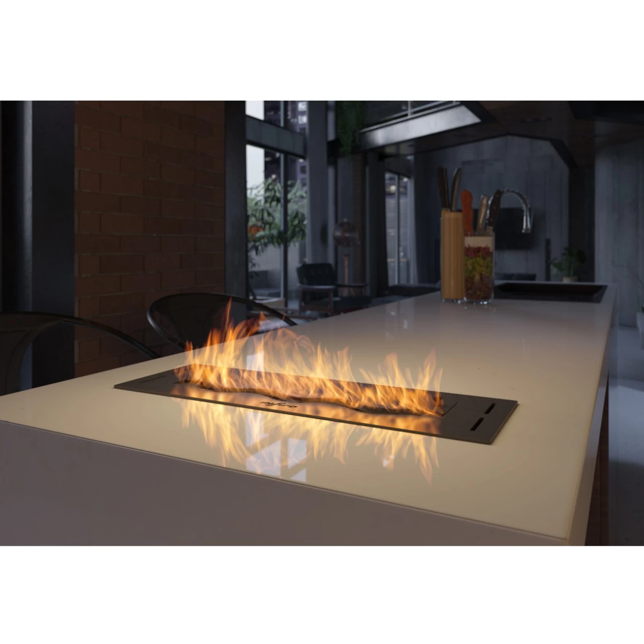 Slim Line Black 500 Ethanol Brenner – Bild 5