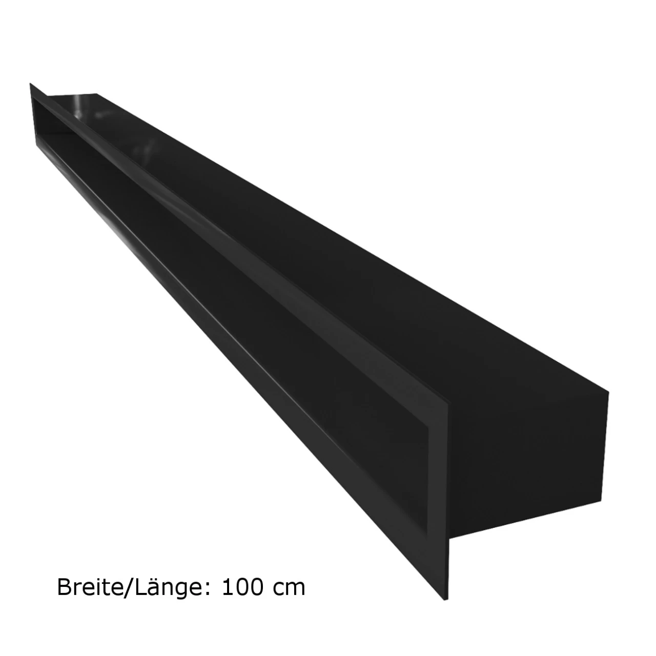 Luftleiste TUNNEL Schwarz Verschiedene Größen – Bild 7