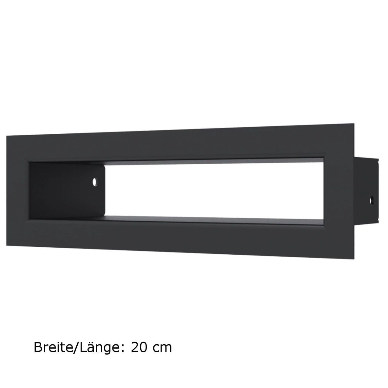 Luftleiste TUNNEL Schwarz Verschiedene Größen – Bild 3