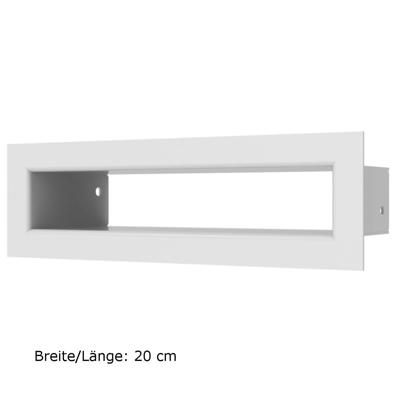 Luftleiste TUNNEL Weiß Verschiedene Größen – Bild 3