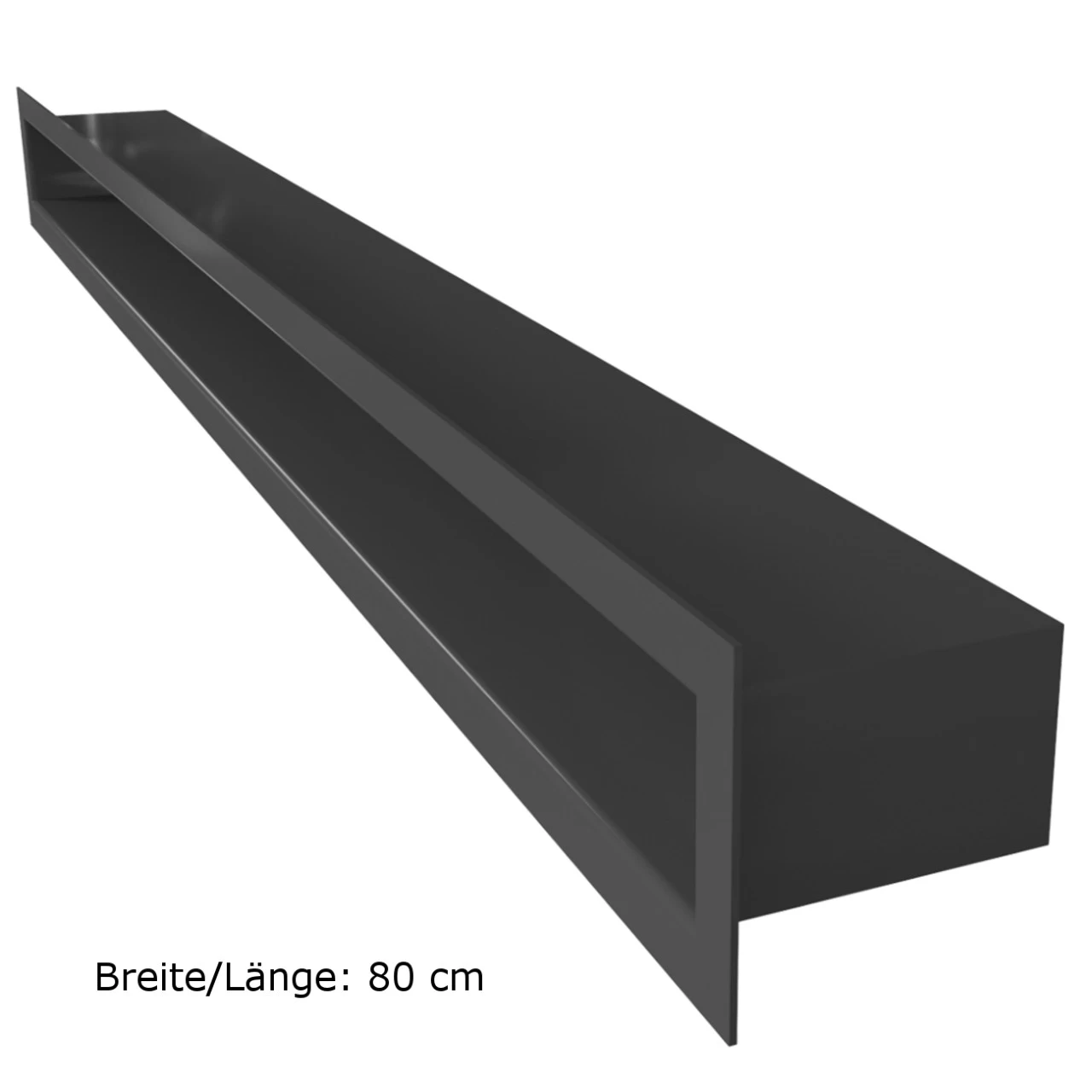 Luftleiste TUNNEL Schwarz Verschiedene Größen – Bild 6
