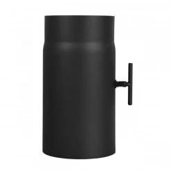 Verlängerungsrohr Länge 250 Mm Mit Eingebauter Drosselklappe 120 Mm Ø