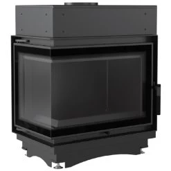 Maja Deco Gusseisener Wasser Kamineinsatz Links Verglast Steglos 8kW