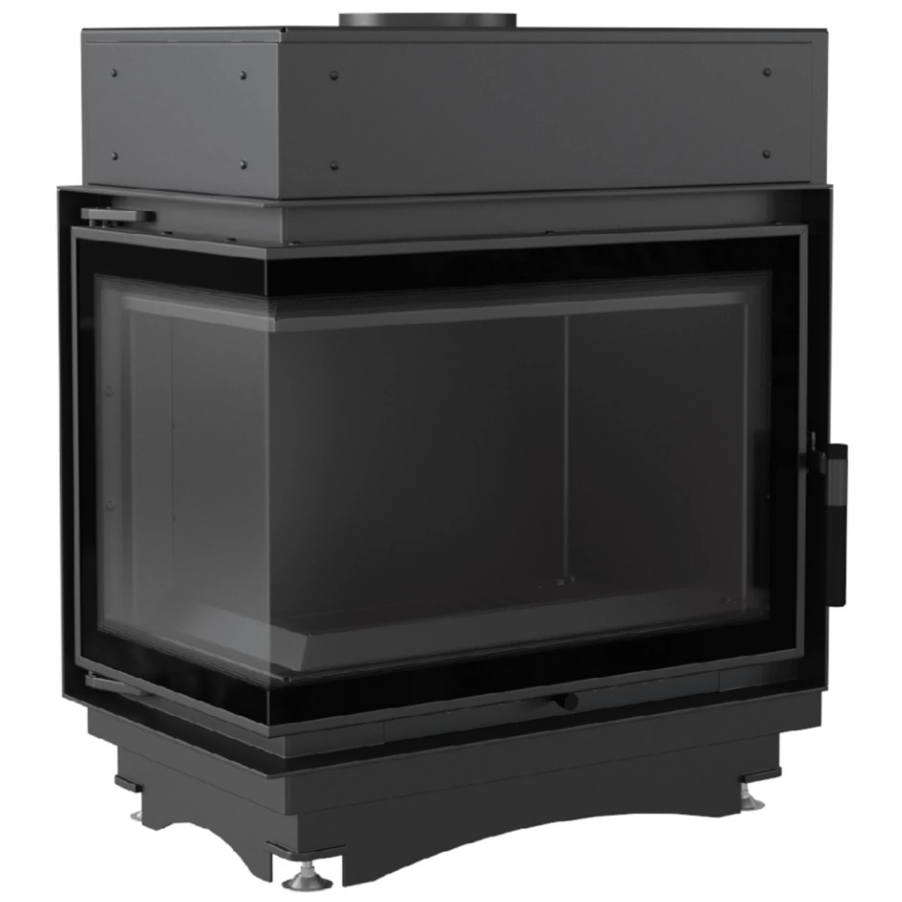 Maja Deco Gusseisener Wasser Kamineinsatz Links Verglast Steglos 8kW