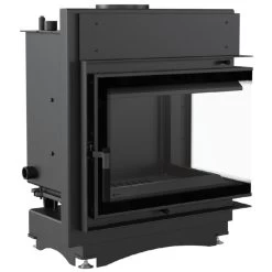 Maja Deco Gusseisener Wasser Kamineinsatz Rechts Verglast Steglos 8kW